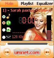 game pic for Shakira skin for PowerMP3 S60 2nd  S60 3rd